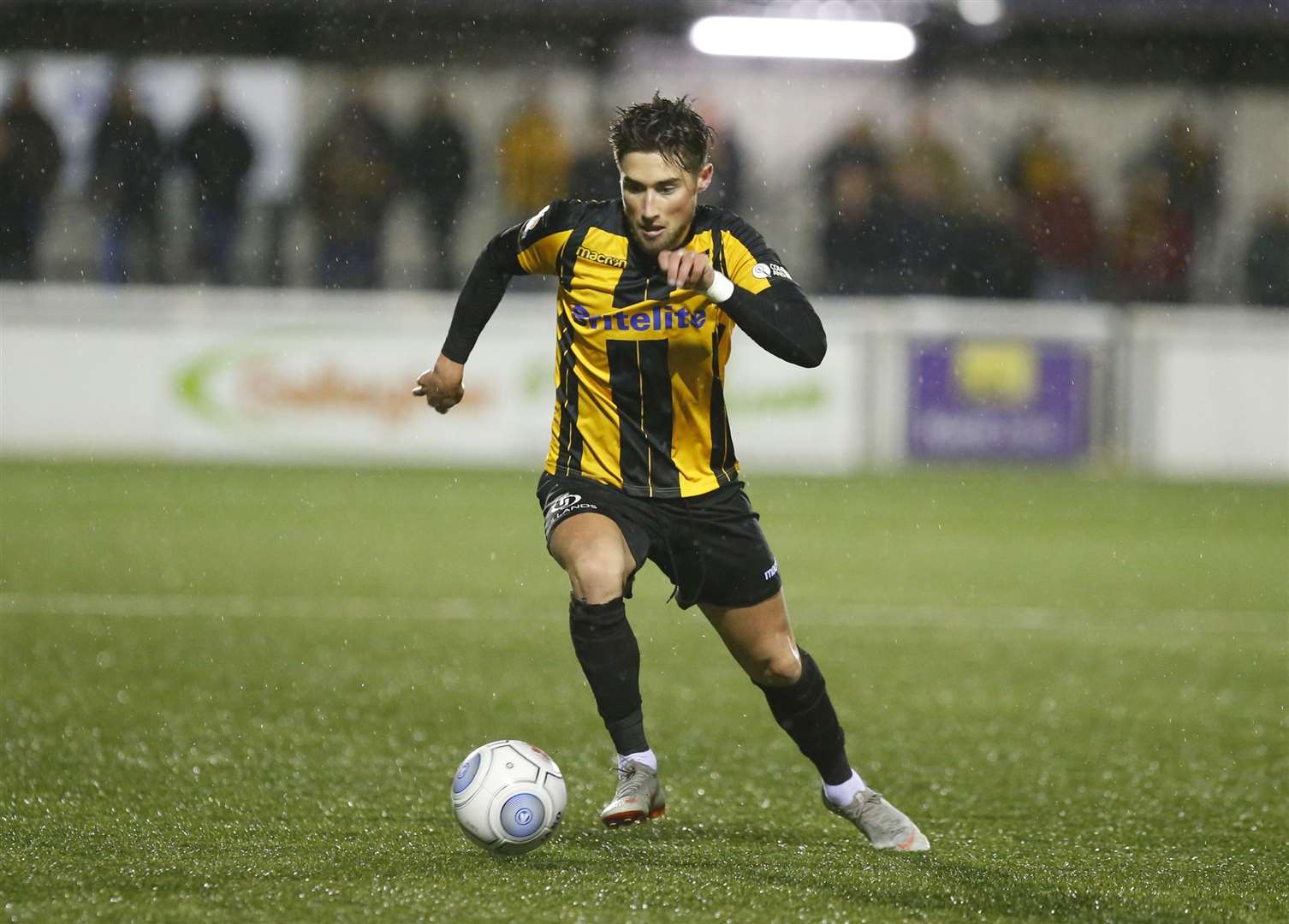 Sean Shields spent a month on loan at Maidstone Picture: Andy Jones