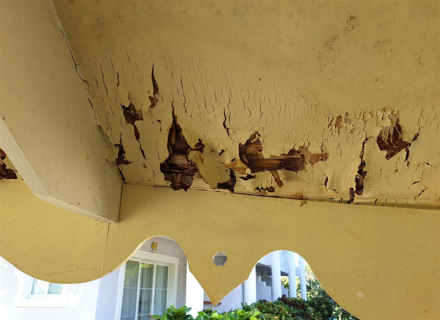 A verandah in apparent need of repair. Pic: Karl Lewis-Law