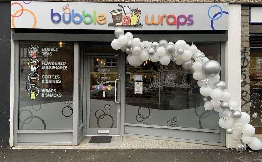 A new bubble tea shop has opened in Tonbridge. Picture: Bubble Wraps/Facebook