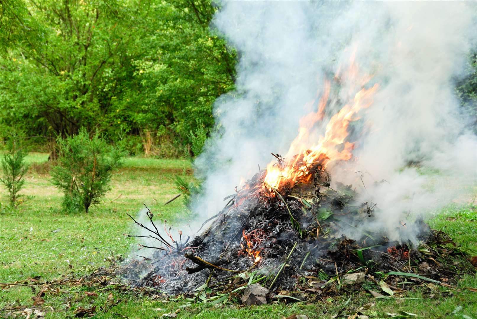Secret Thinker has created a stink by burning rubbish in his garden. Picture: iStock