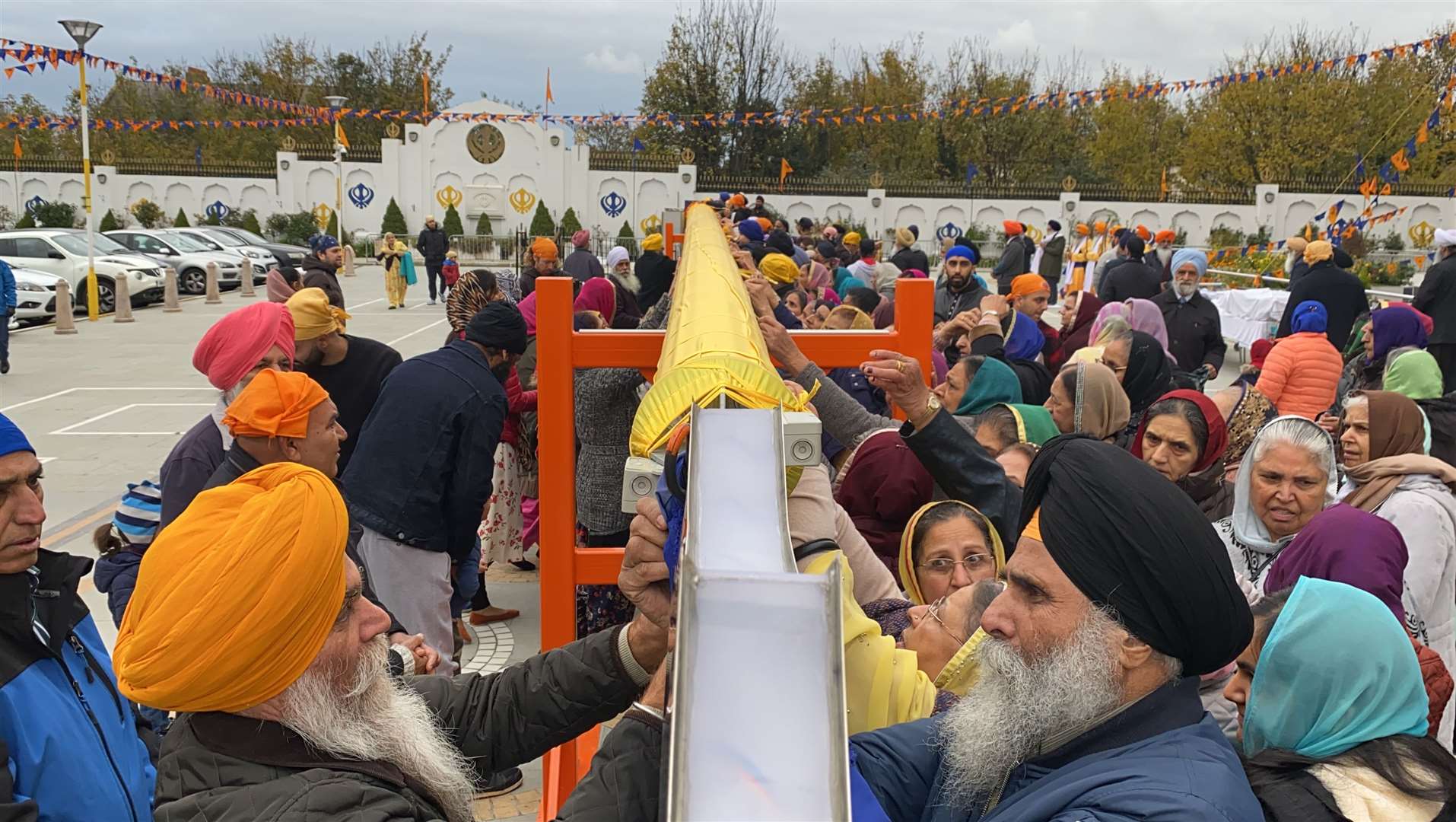 Thousands of people visited the Gudwara in Gravesend last week. Picture: Guru Nanak Darbar Gurdwara (21984826)