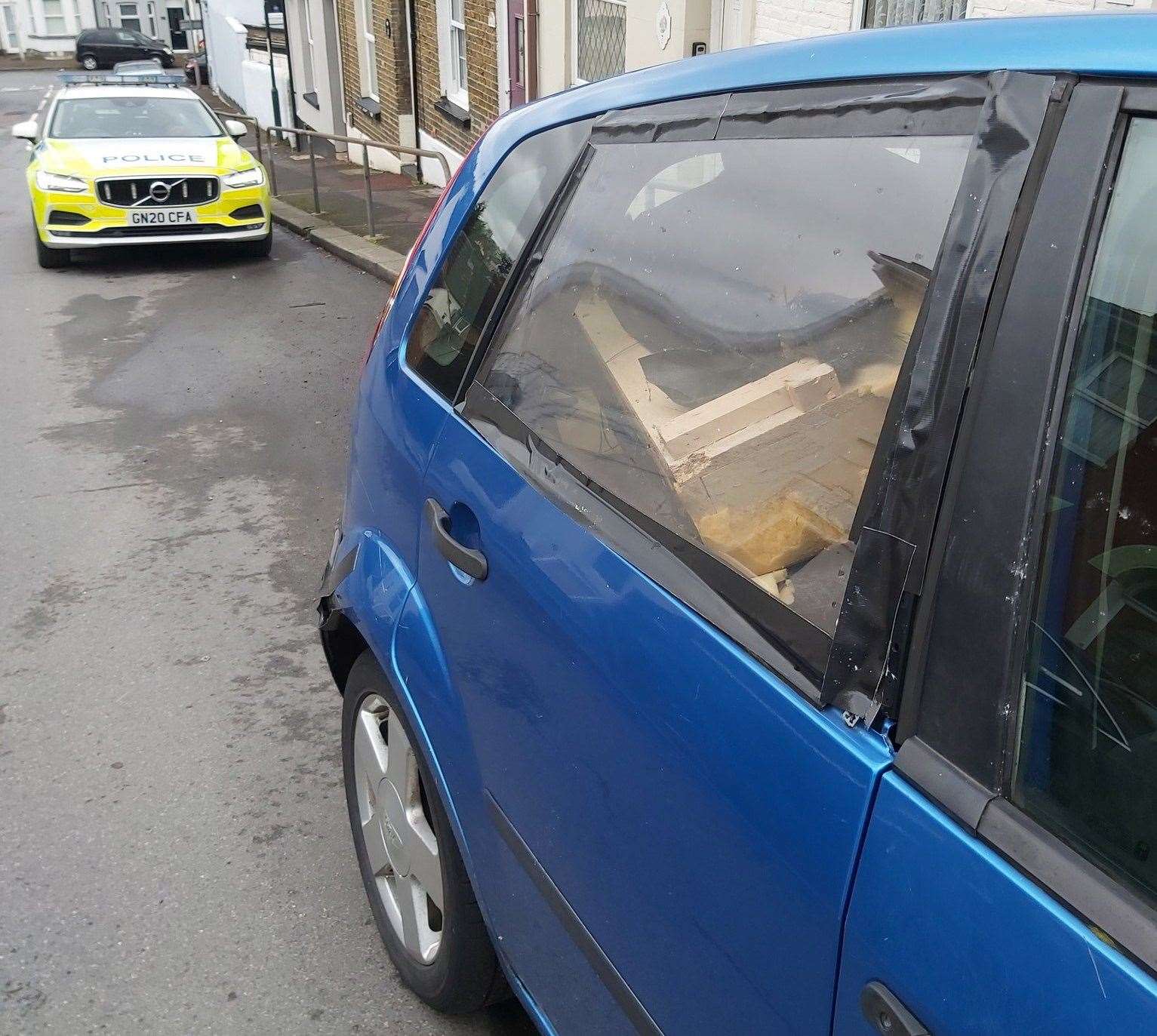 It has now been banned from being used. Picture: @KentPoliceRoads