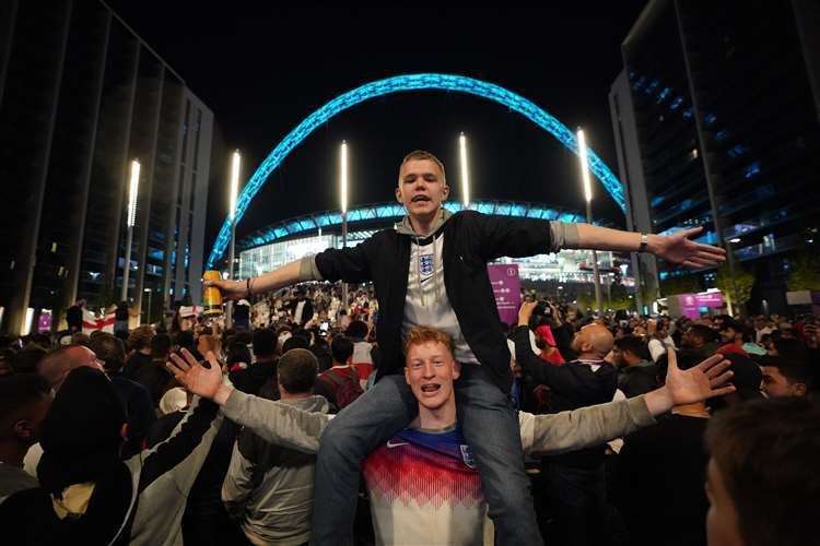 Fans at Wembley Stadium may have to contend with hordes of flying ants. Picture: Press Association