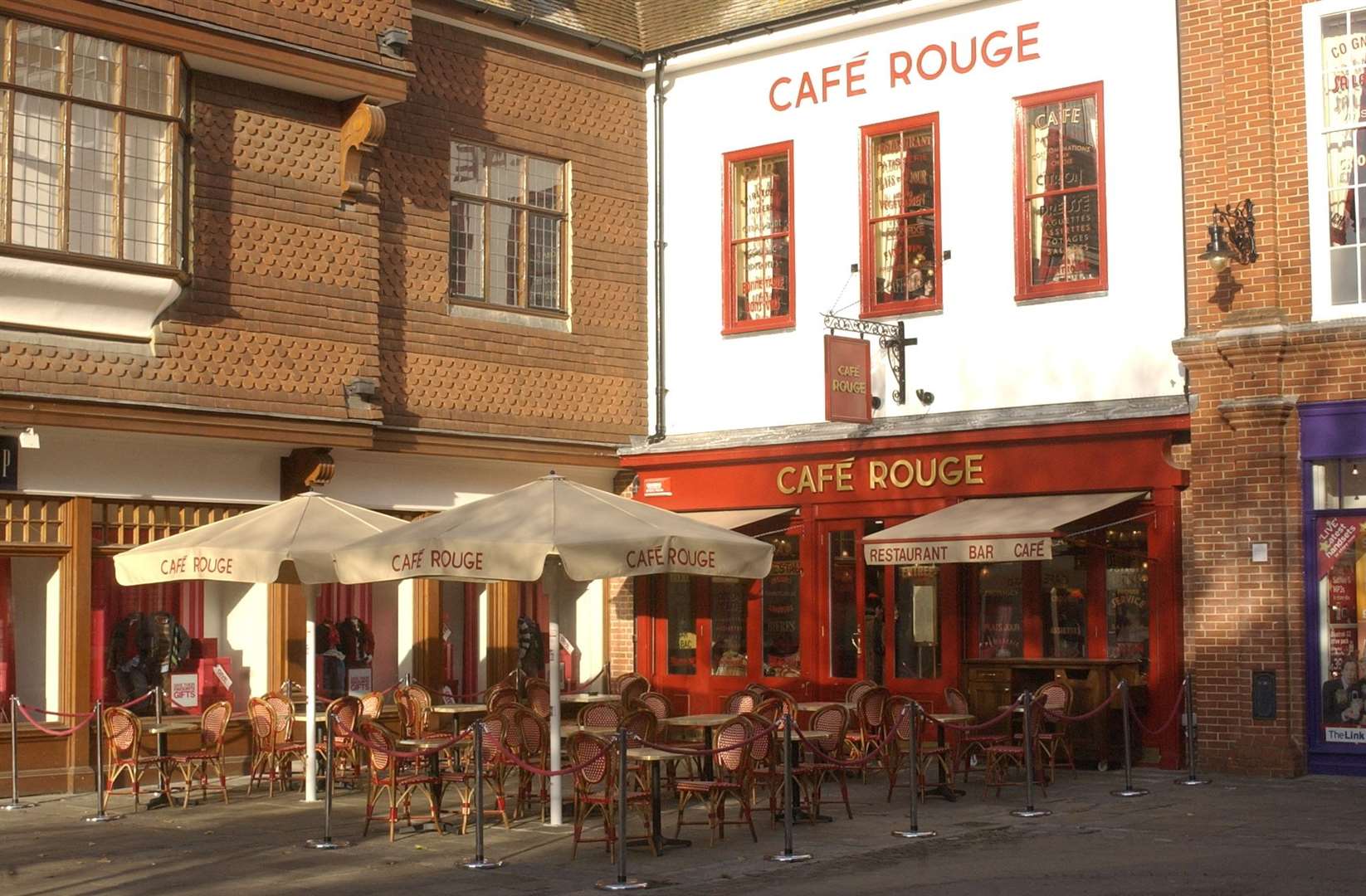 Canterbury's Café Rouge could close permanently as its parent company goes into administration