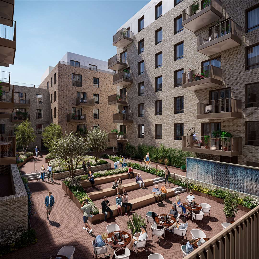 If approved the development will include an outdoor space and café. Picture: RVG
