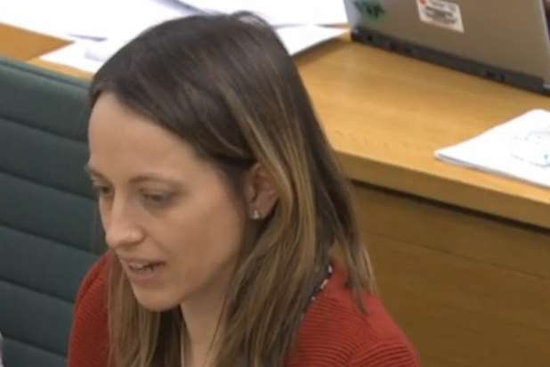 Helen Whately hears evidence from Faye Burdett's parents as part of the petitions committee