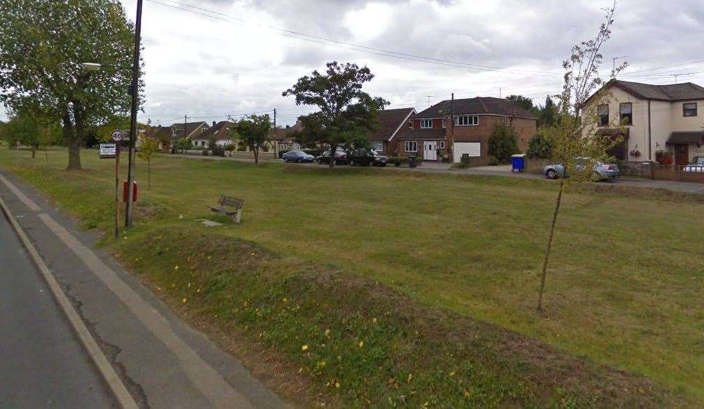 Oakes carried out the assault at his address in Green Street Green Road, Dartford. Picture: Google Street View