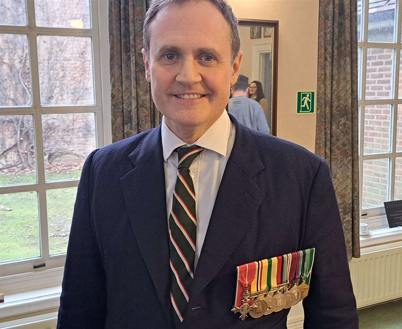 MP Tom Tugendhat said: "They ensured our safety today."