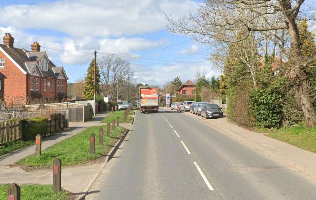 A man has been charged with allegedly carrying out child sex offences in the Ashford Road area of Tenterden. Picture: Google