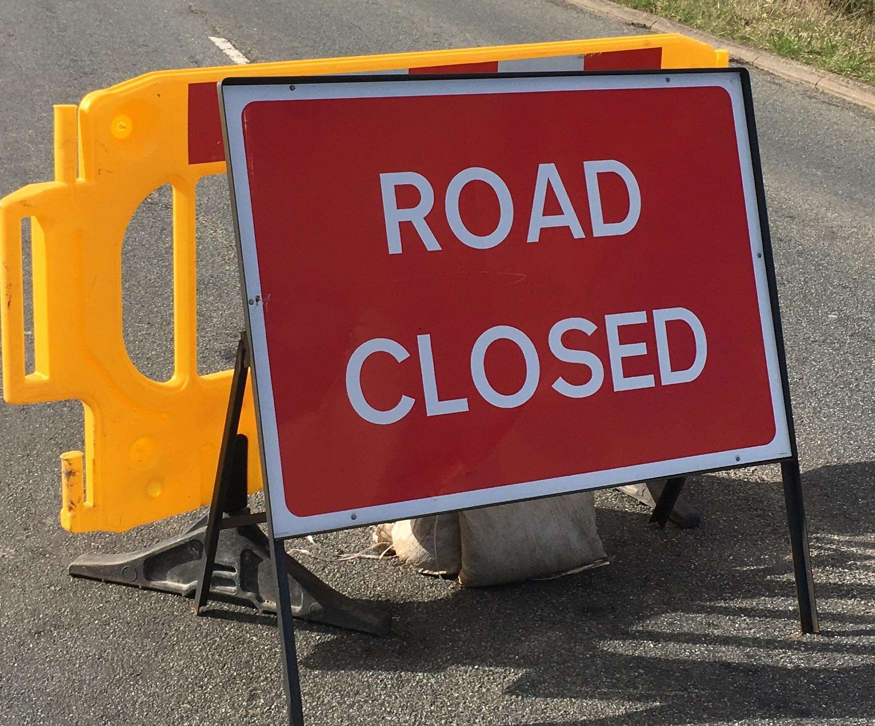 The roads will be closing for resurfacing works. Stock image