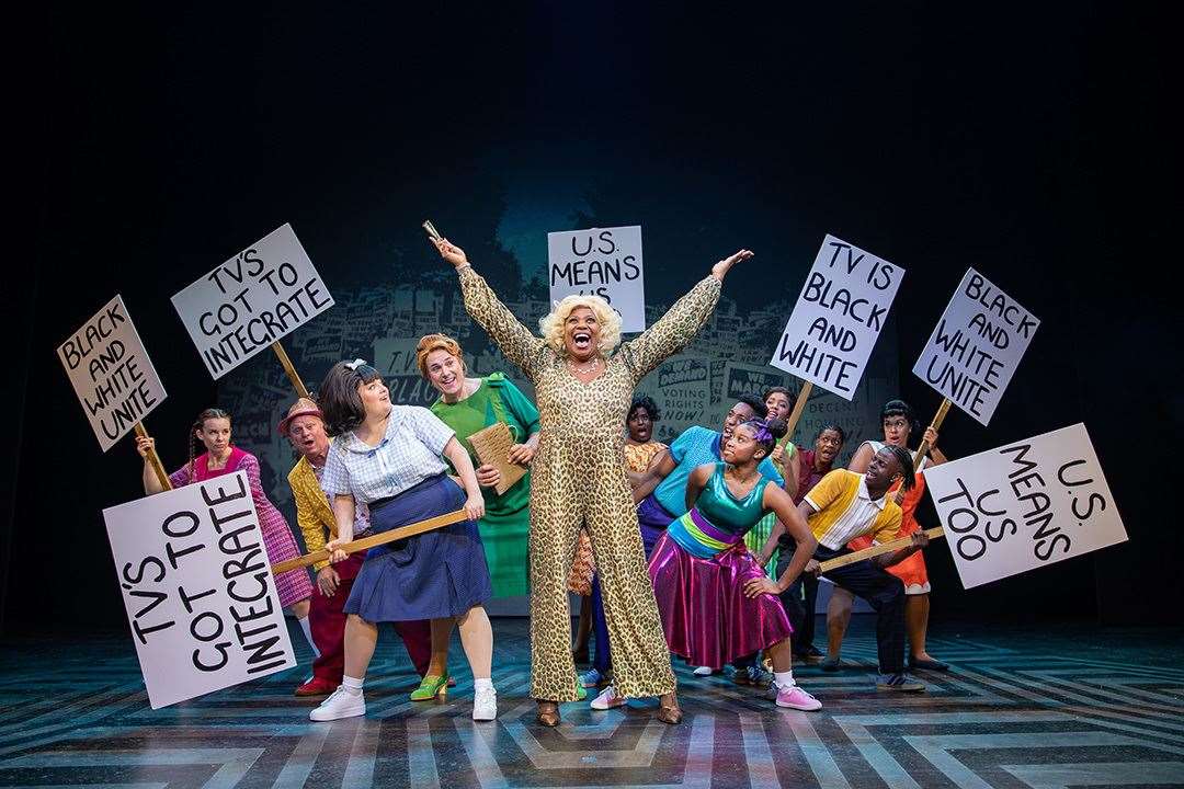 Hairspray is set in Baltimore and follows the fight for racial equality in the 1960s. Picture: Mark Senior