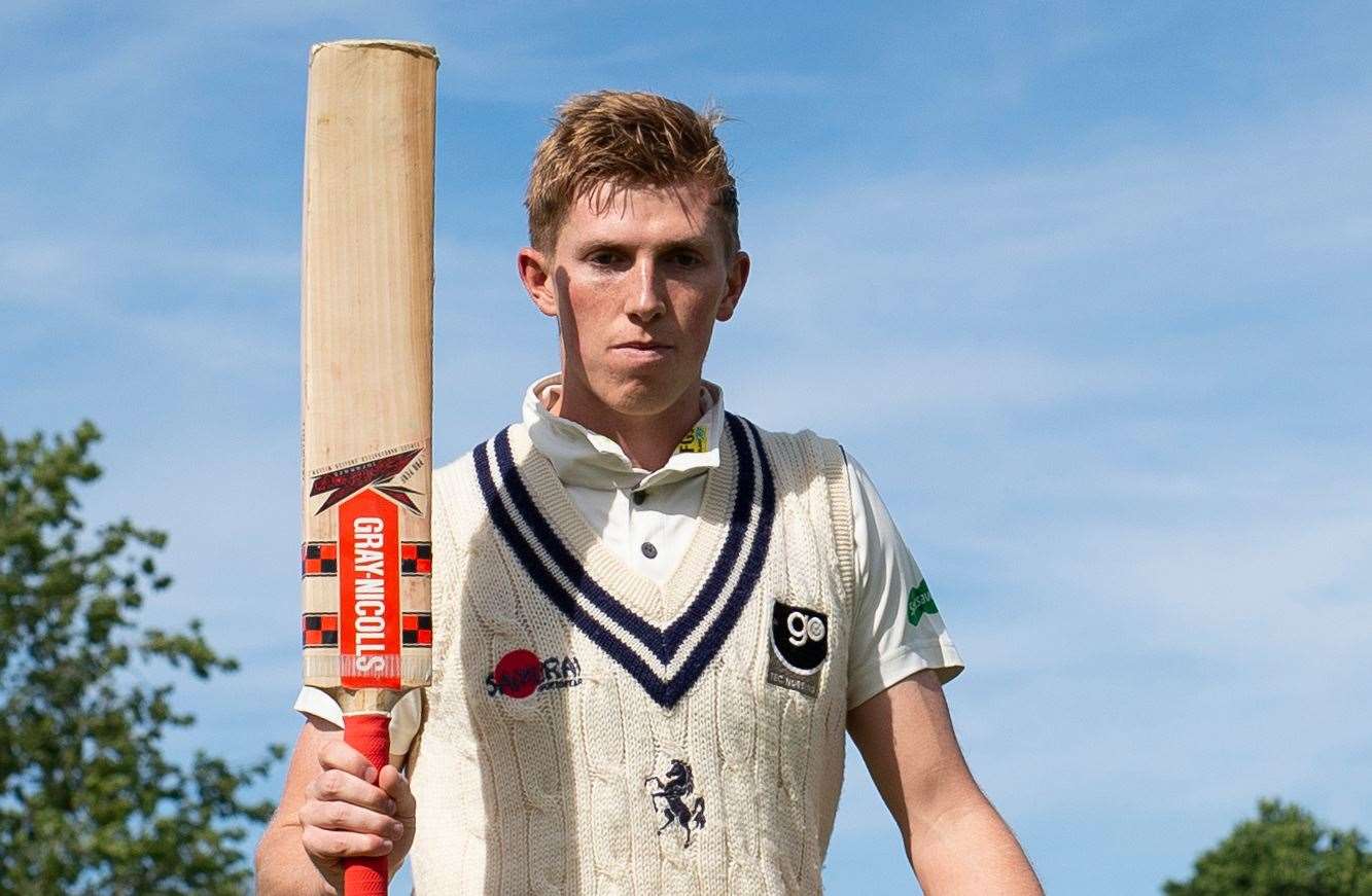 Kent's Zak Crawley - retained his place in the England Test squad. Picture: Ady Kerry