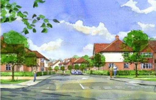 Redrow has won approval for 231 homes after a reserved matters application was approved. Picture: LSH Architects