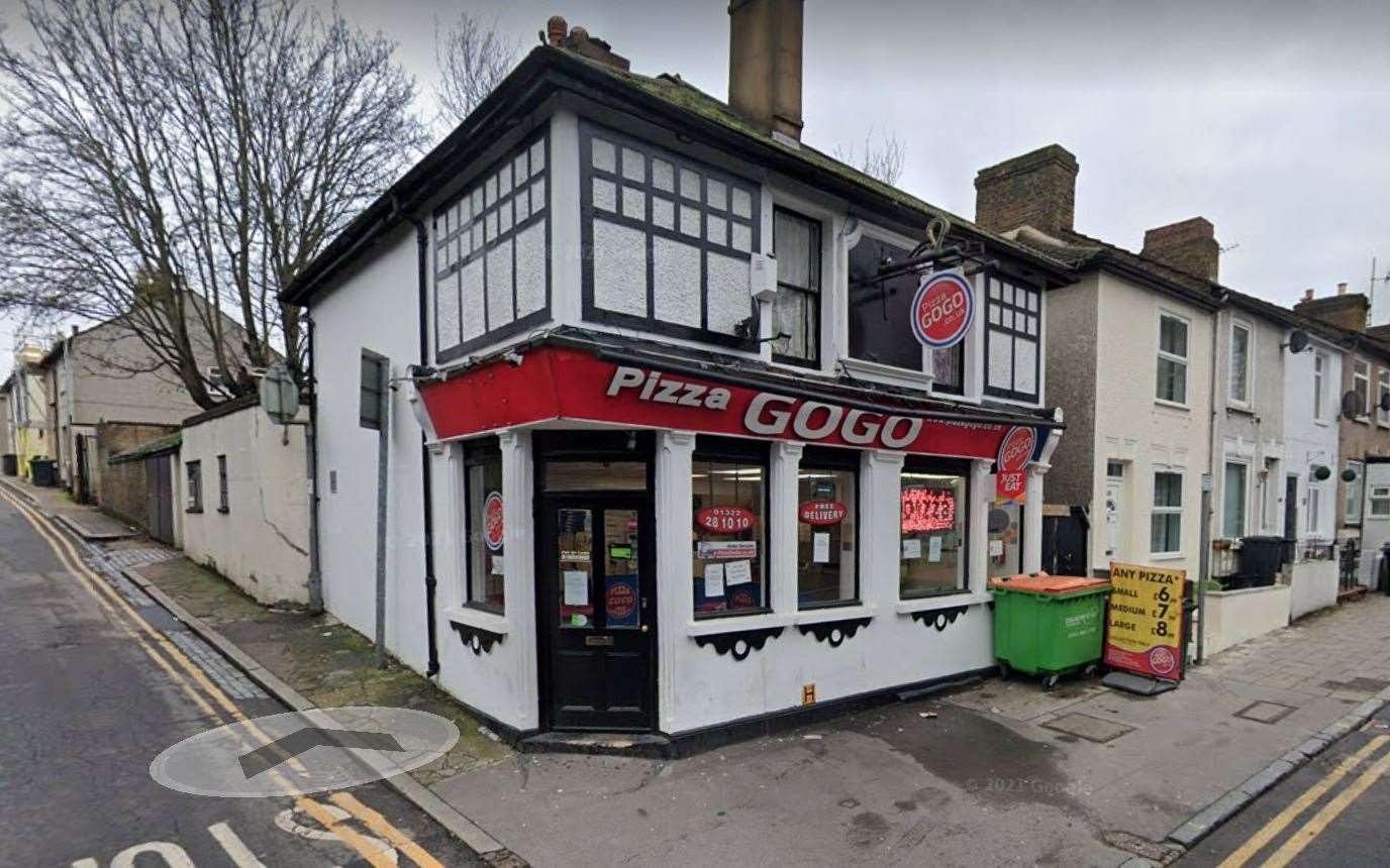 The pub is now a takeaway pizza joint