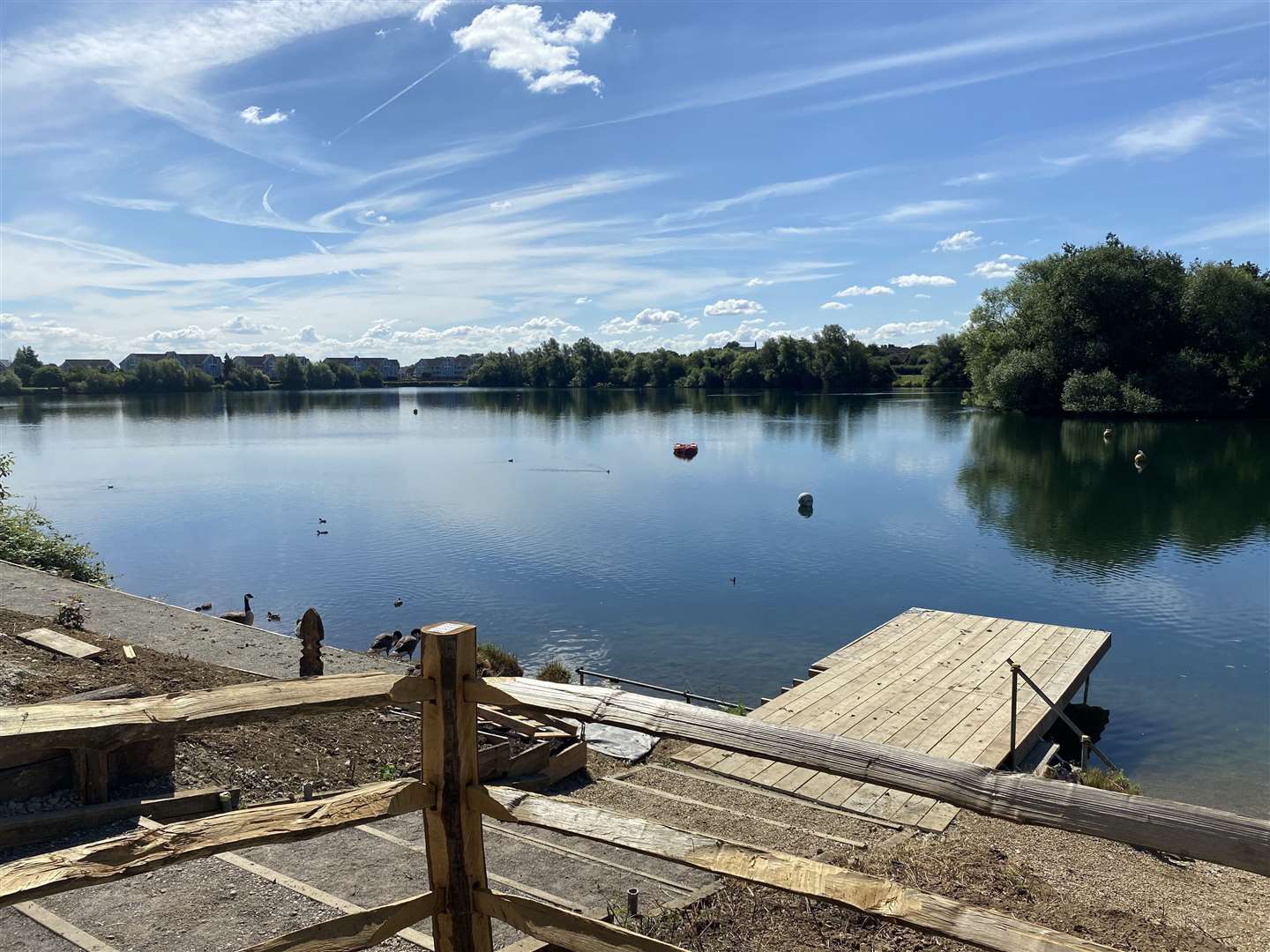 Scuba divers have searched Leybourne Lakes for missing Lola