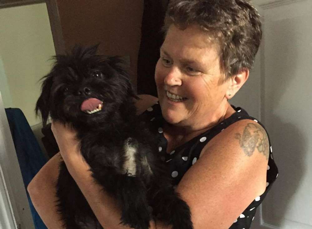Diane Creaven reunited with Teddy