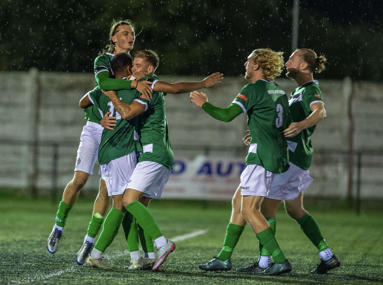 Ashford United beat AFC Sudbury on penalties in the FA Trophy on Tuesday night. Picture: Ian Scammell