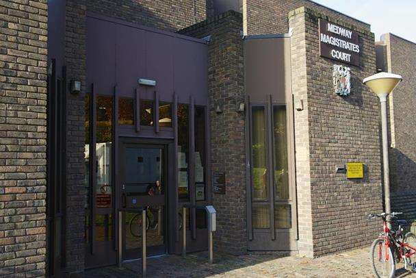 Medway Magistrates' Court in Chatham.