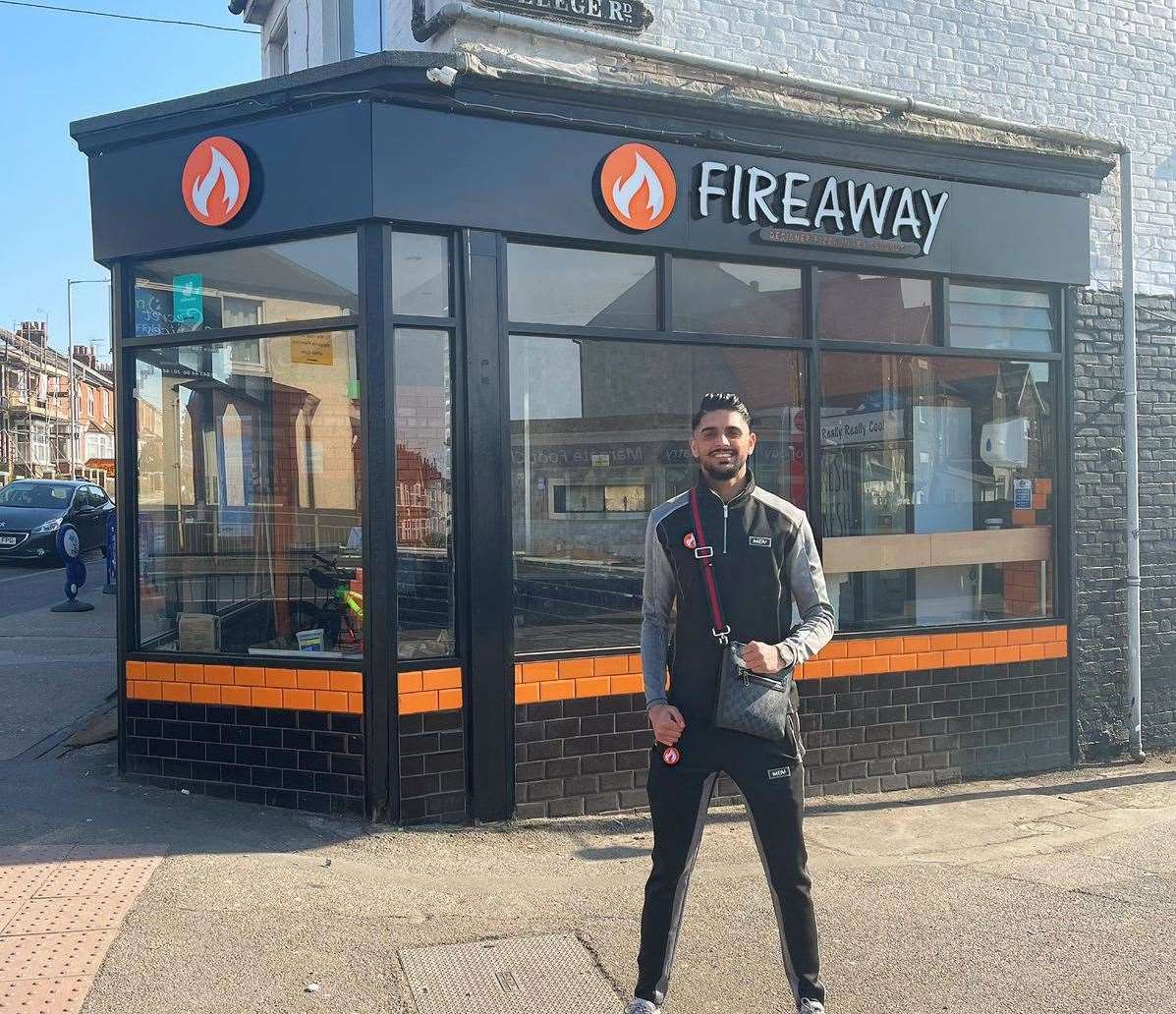 Harry Singh is relaunching Fireaway in Margate. Picture: Harry Singh