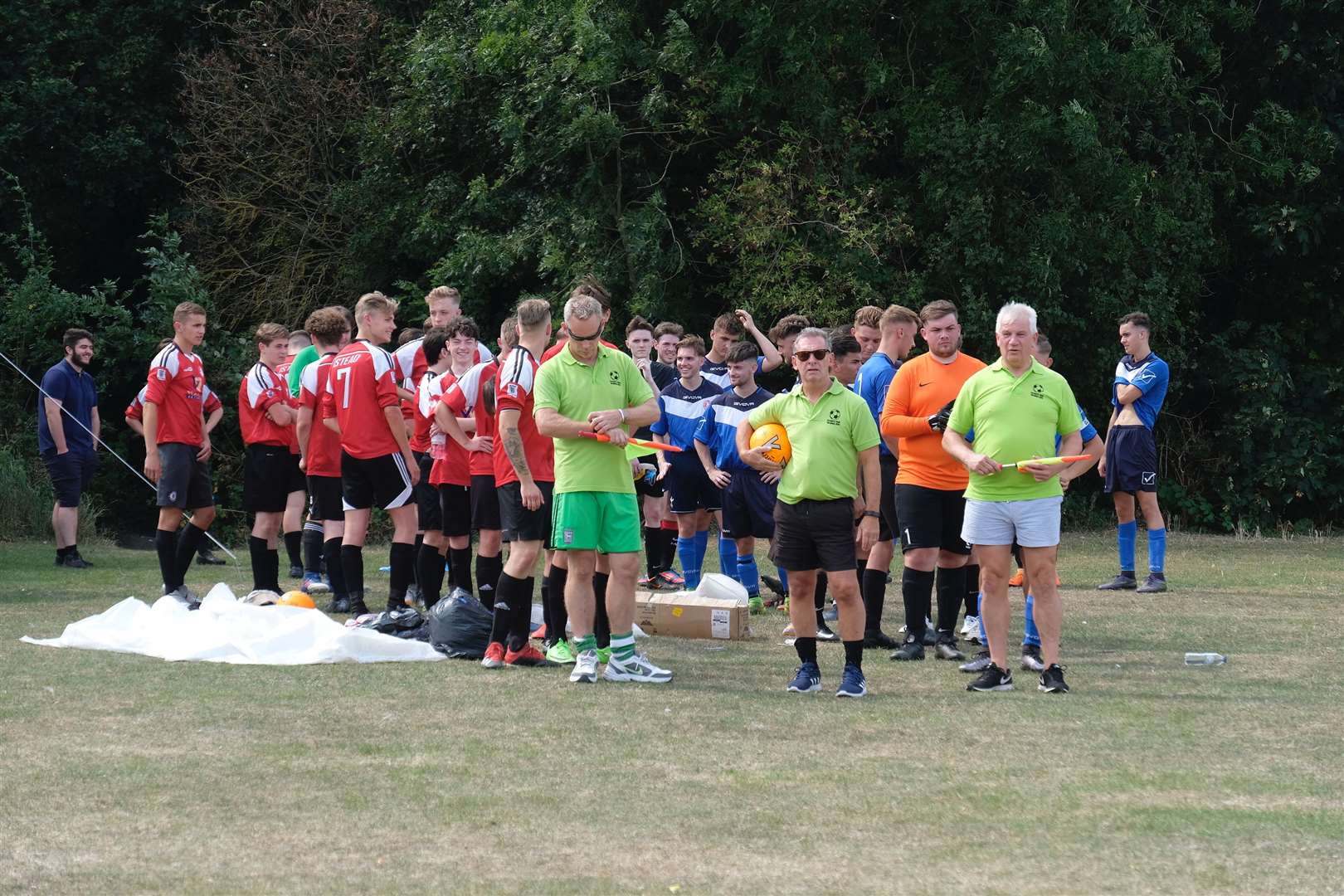 A charity football match was held at Istead Rise recreational ground in memory of Elliott Holmes