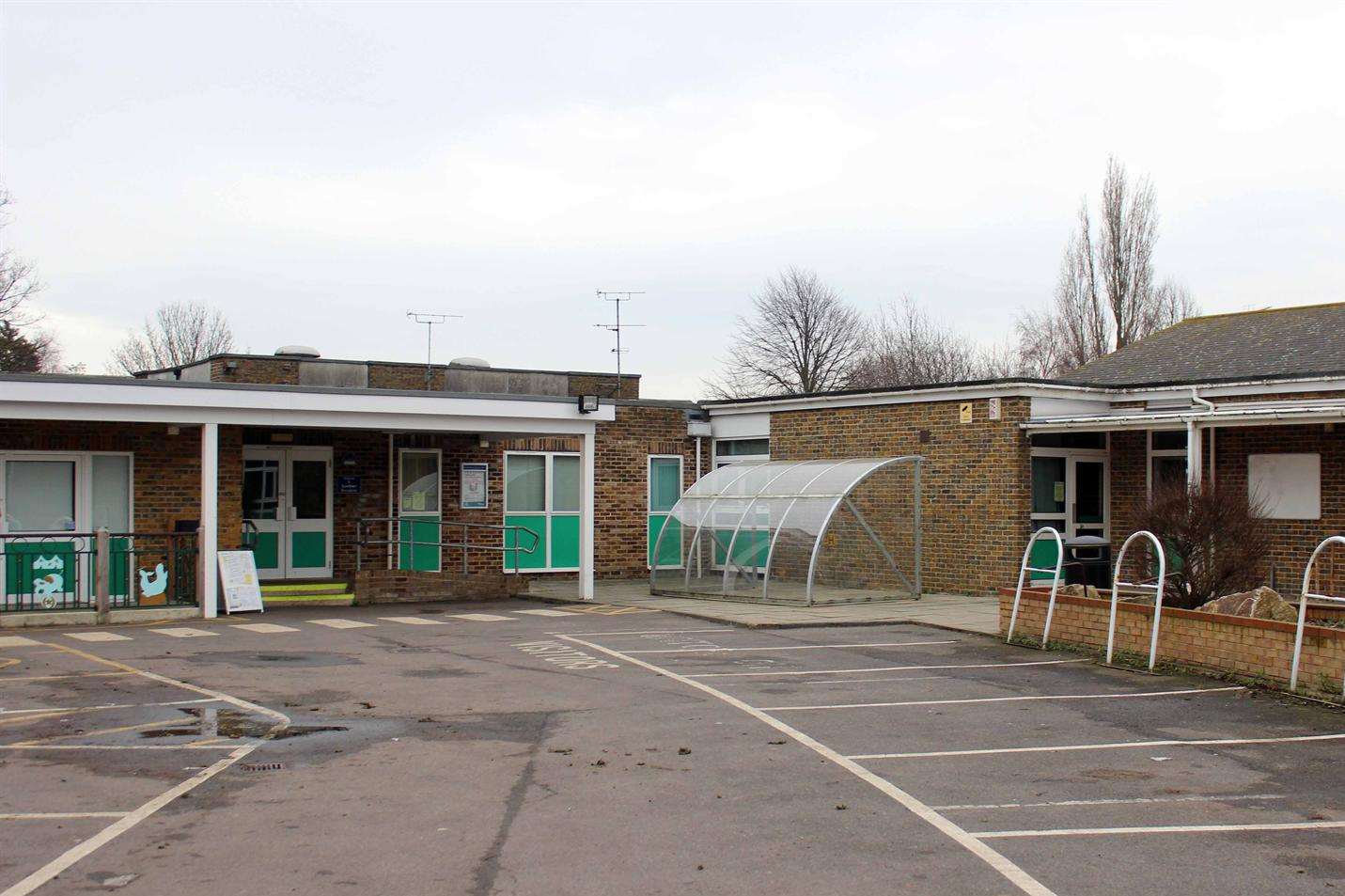 A 'cupboard door' was removed at Brompton Westbrook Primary School