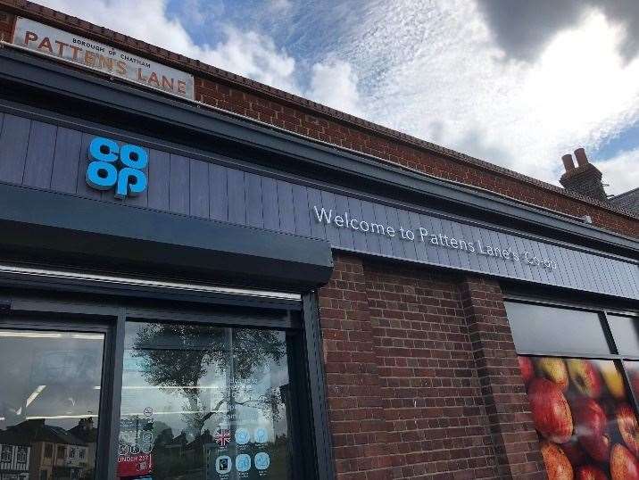 The new look Co-op in Pattens Lane, Chatham. Picture: Co-op