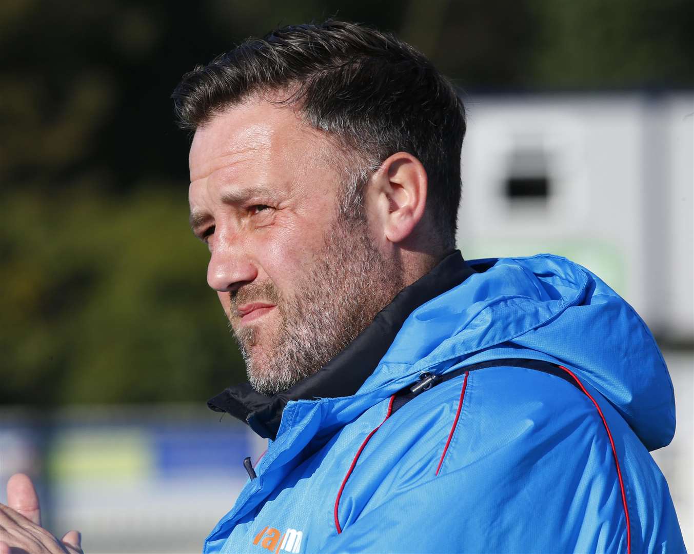 Former Maidstone manager Jay Saunders Picture: Andy Jones