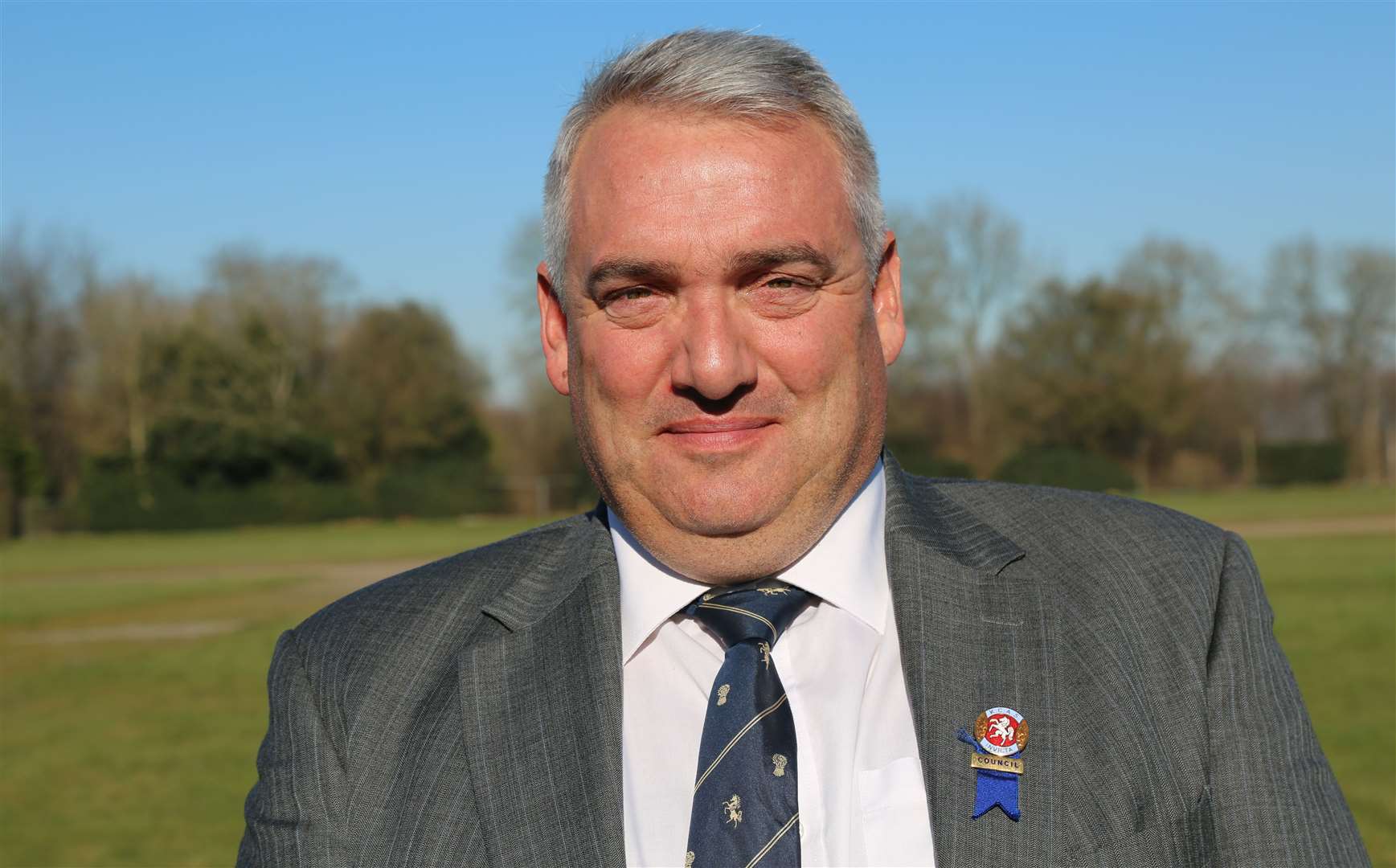 James Forknall, the new chairman of the Kent County Agricultural Society
