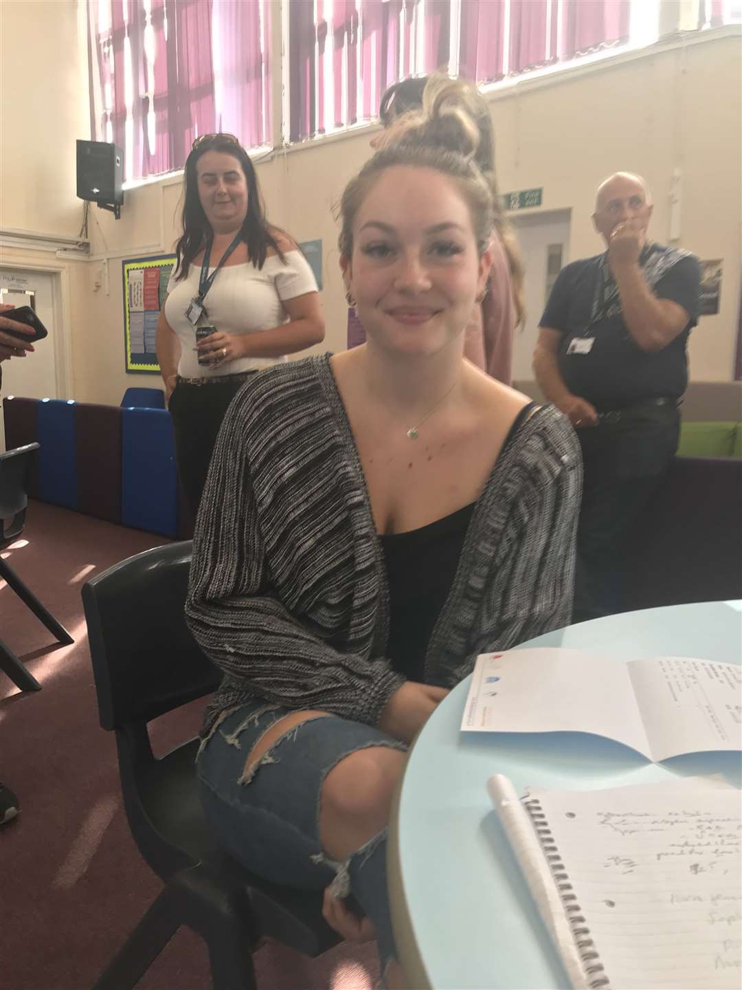 Sophie McIlheron - happy with her results (15277514)
