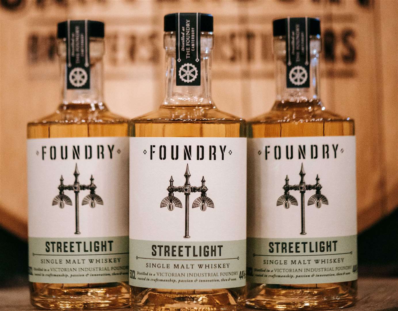 Streetlight is The Foundry’s first attempt at whisky. Picture: The Foundry Canterbury