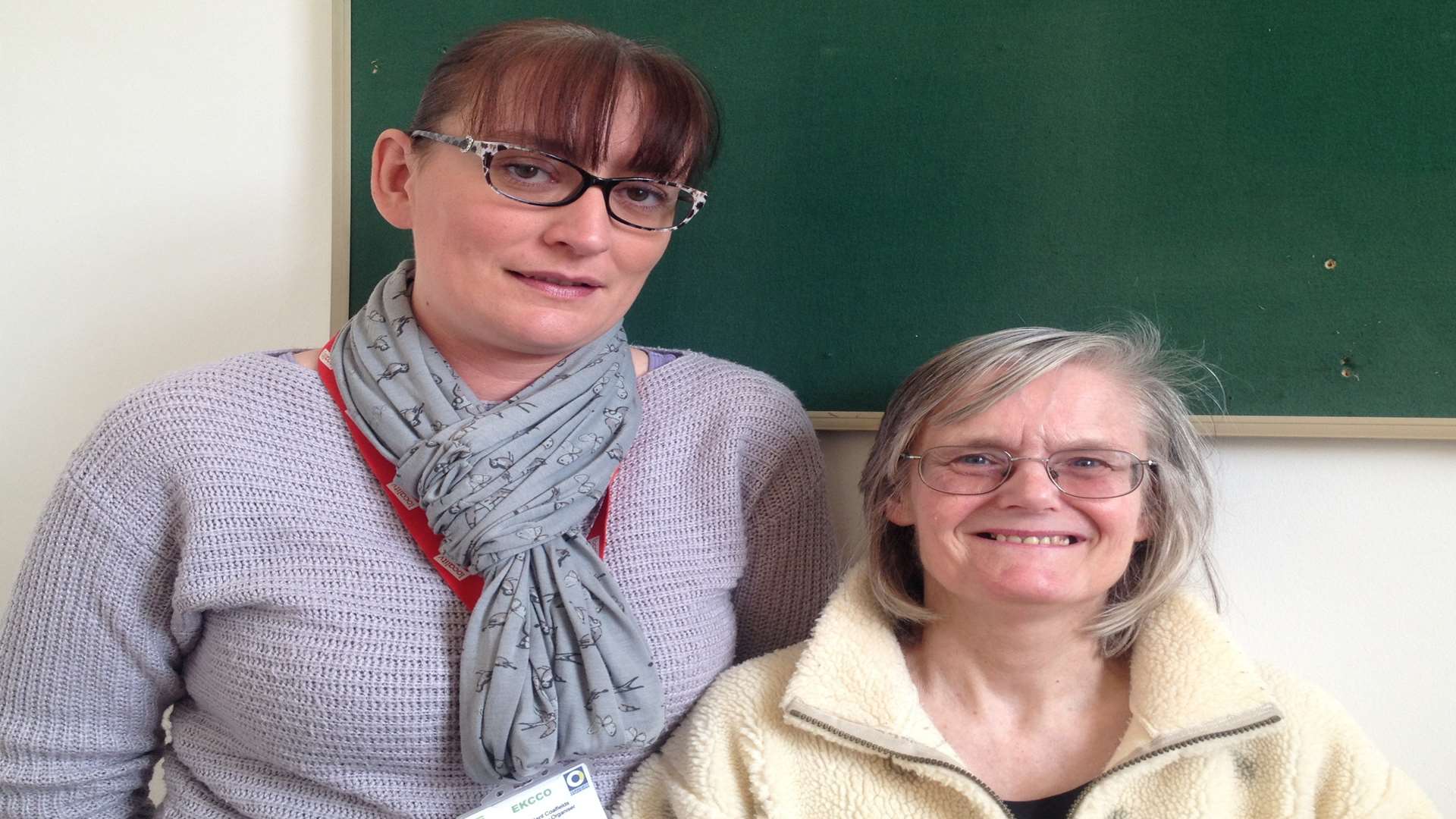 Dr Sandra Betts met Kim Chegwin who she believes helped save her twin's life