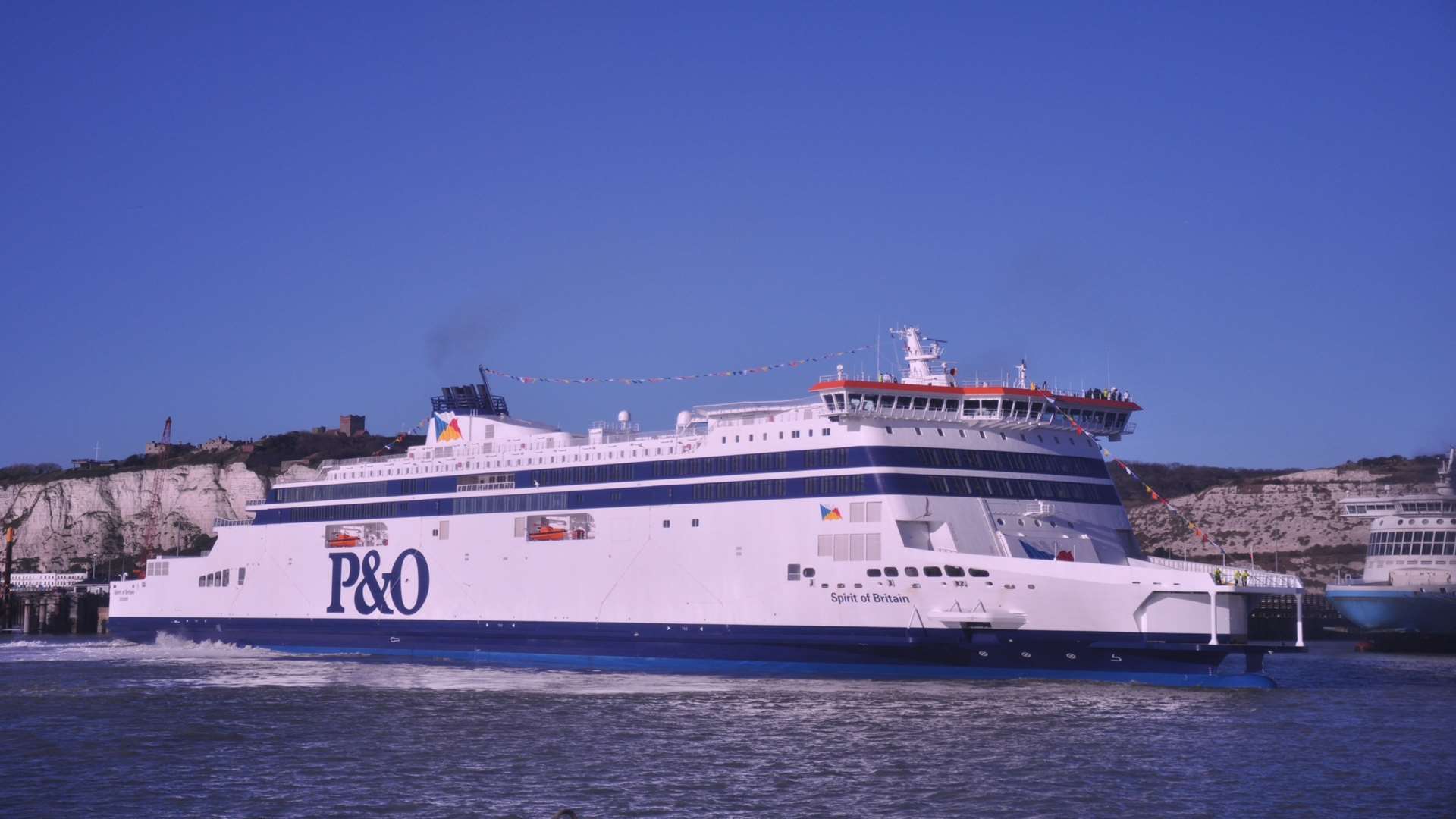 P&O Ferries operates six ferries from Dover to Calais