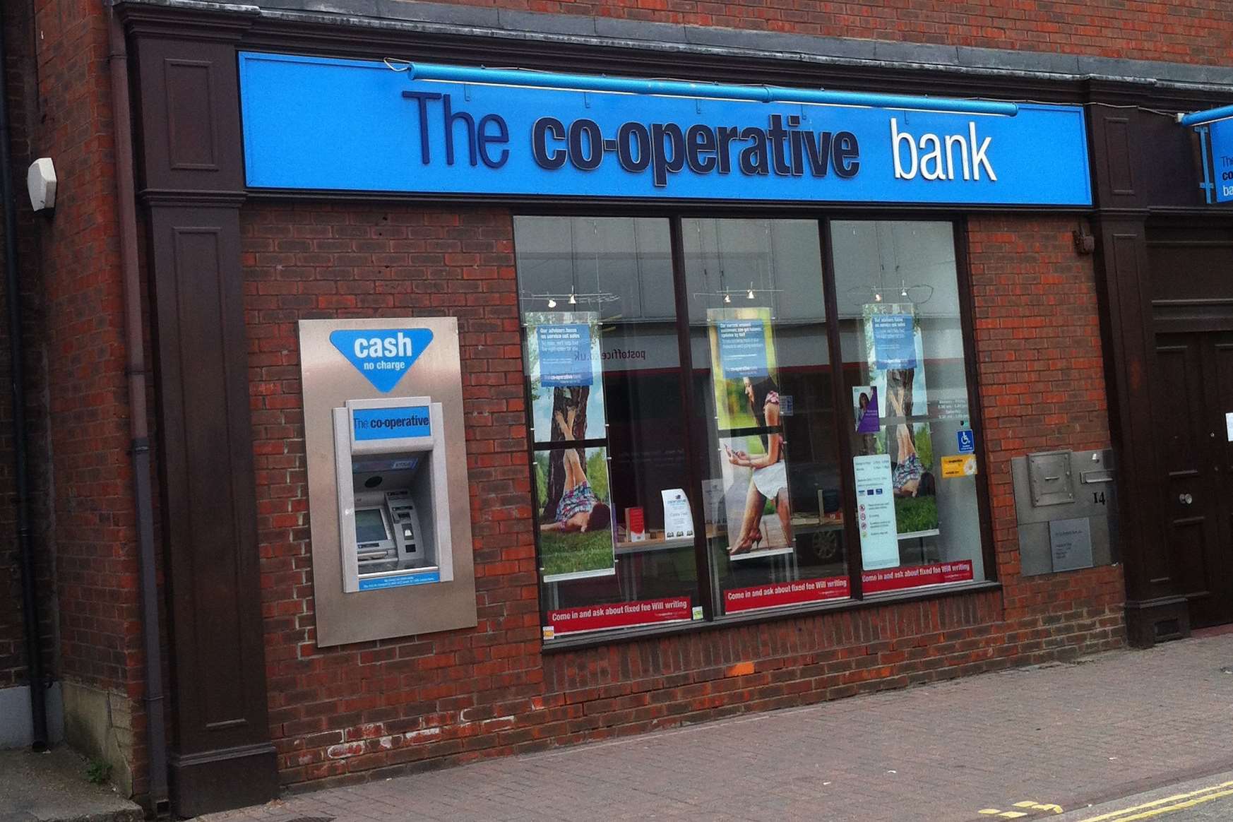 The Co-operative bank in Hythe Street, Dartford