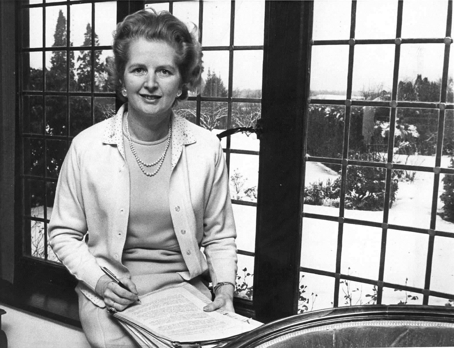 Margaret Thatcher, Conservative leader at home in Lamberhurst