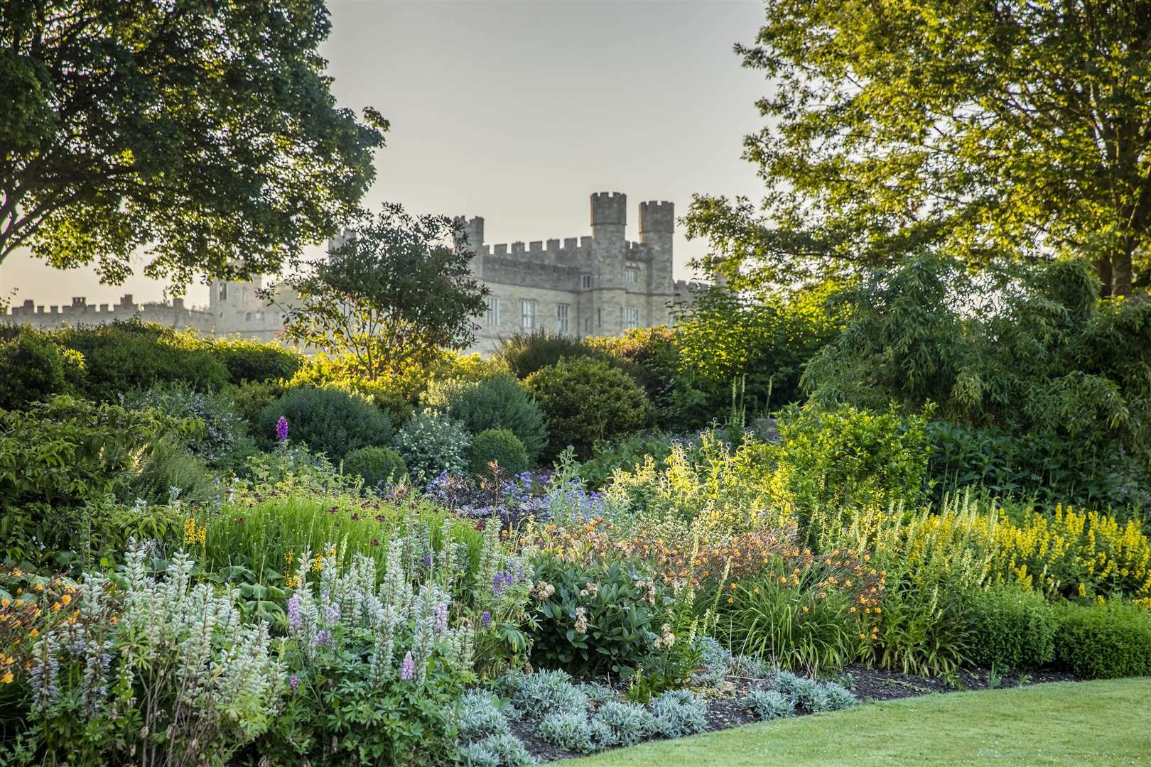 The landscaped gardens and magnificent interiors of Leeds Castle will be on full display during Design Month. Picture: Thomas Alexander