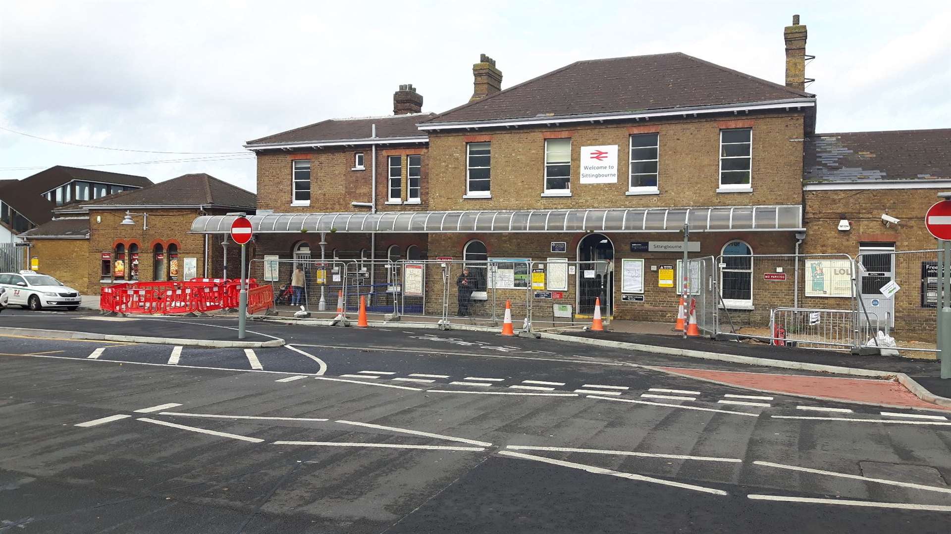 British Transport Police were called to Sittingbourne Railway Station yesterday