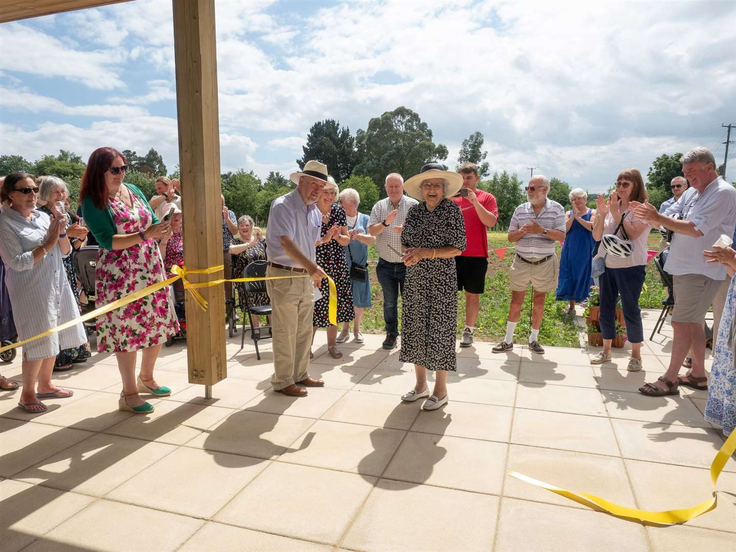 The new Painters Forstal Community Hall was officially opened at a small ceremony at the weekend