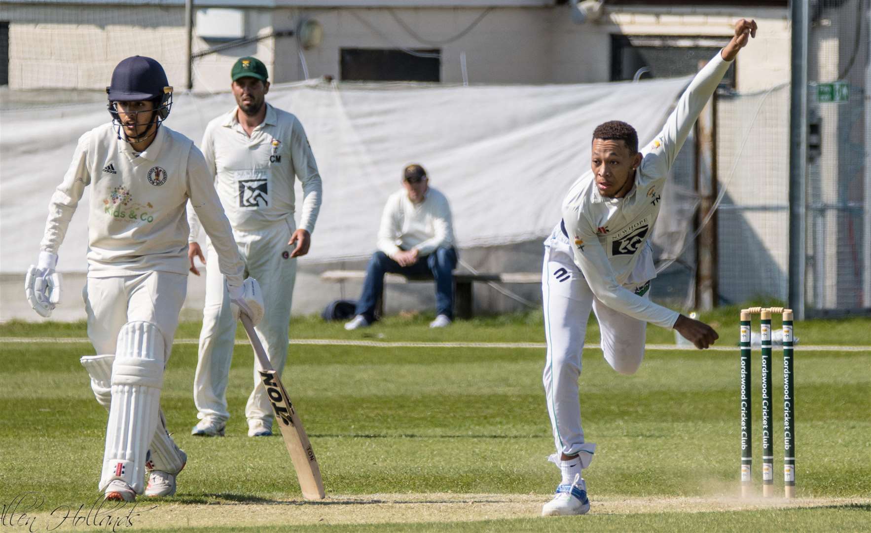 Lordswood overseas Thando Ntini finished with figures of 3-34. Picture: Allen’s Photography