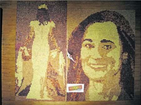 Pippa Middleton made from crumpets