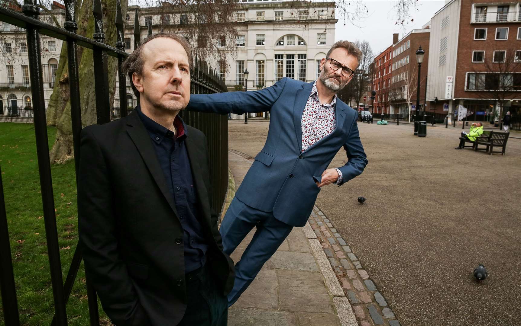 Steve Punt and Hugh Dennis are reunited for a live show, We Are Not a Robot, coming to two Kent venues. Picture: Matt Stronge