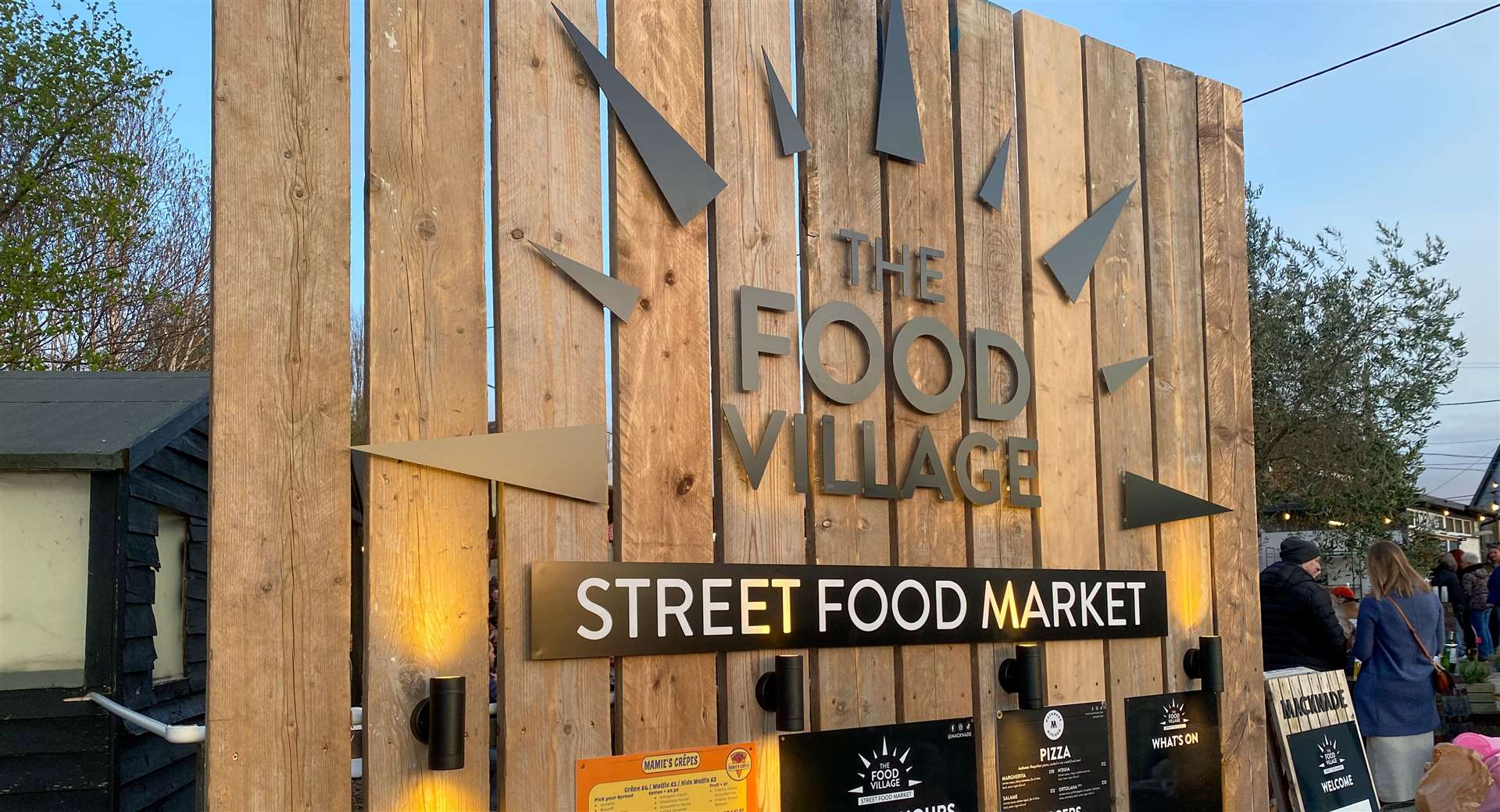 The Food Village at Macknade in Faversham opened for the 2024 season on Good Friday. All pictures: Sam Lawrie
