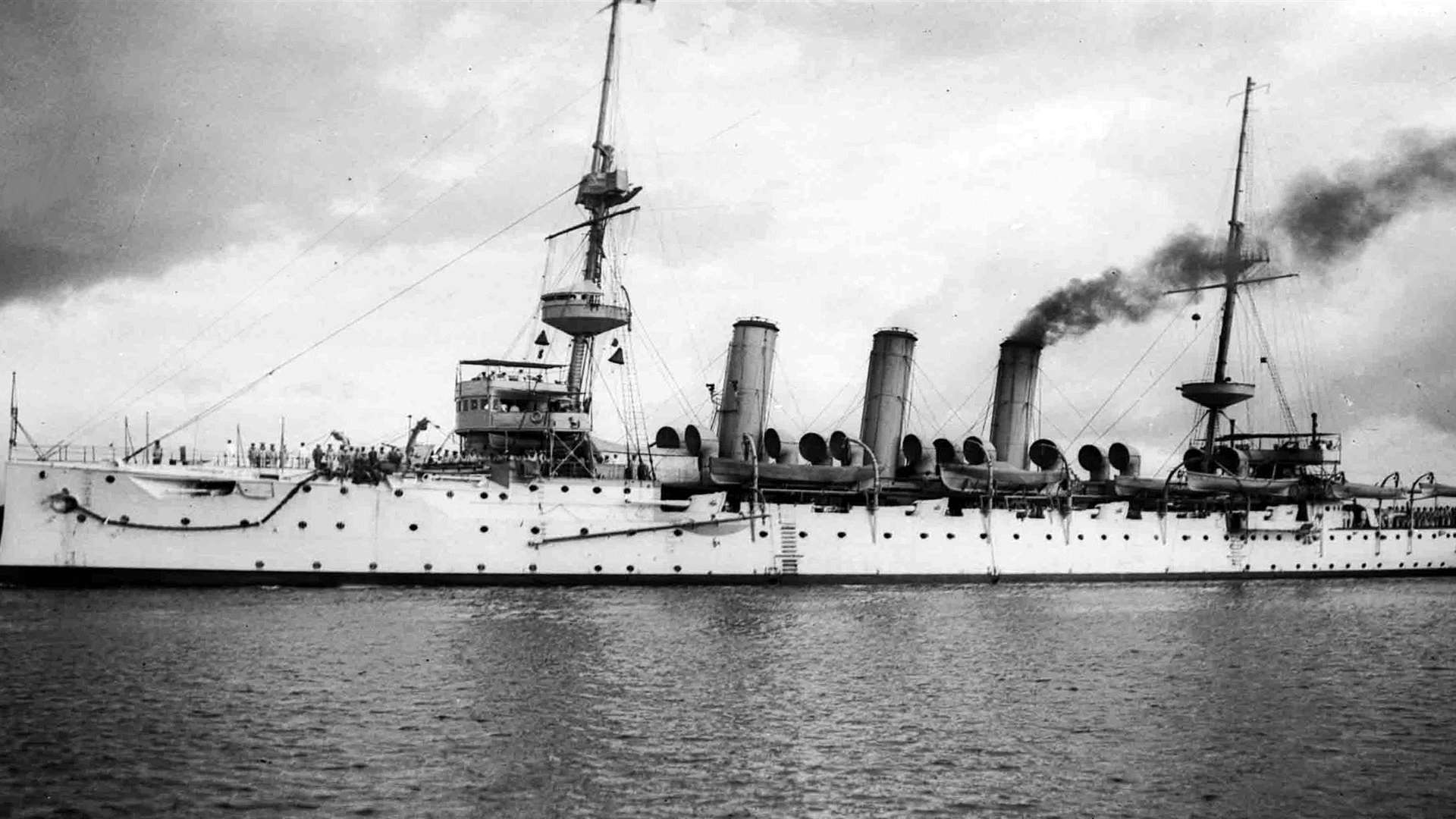 Two people have been arrested after thefts from the shipwreck of HMS Hermes.