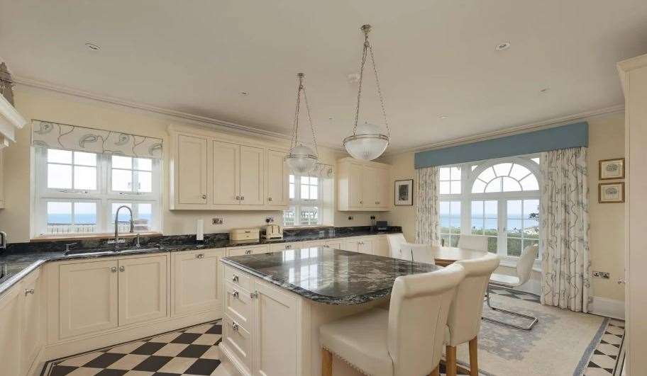 The kitchen is fitted with state-of-the-art appliances. Picture: Christopher Hodgson