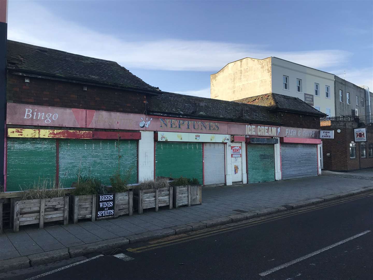 Neptune's amusements in Central Parade, Herne Bay, was snapped up last year after it was put on the market for £900,000