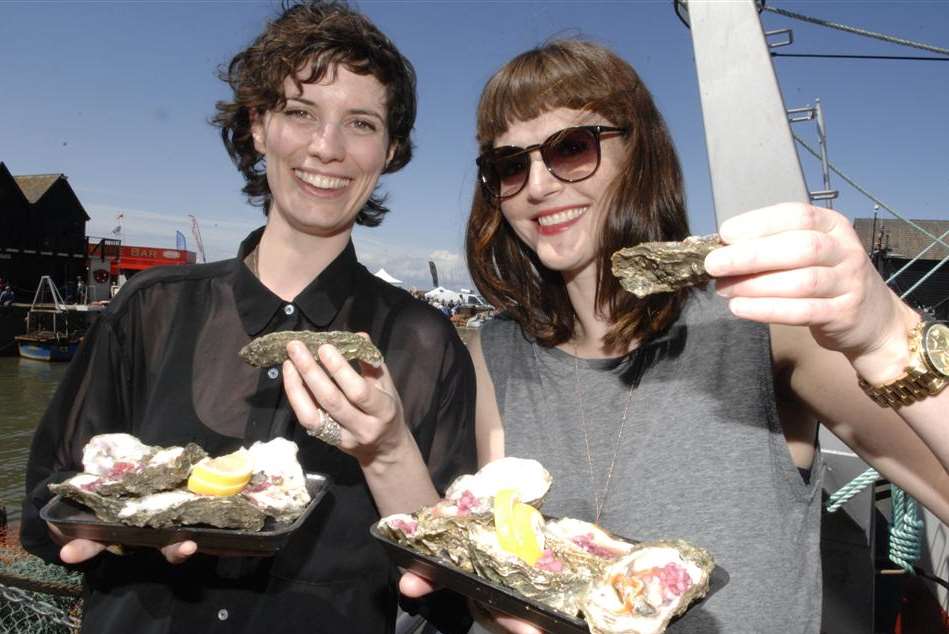 Sample some tasty seafood at the Whitstable Oyster Festival