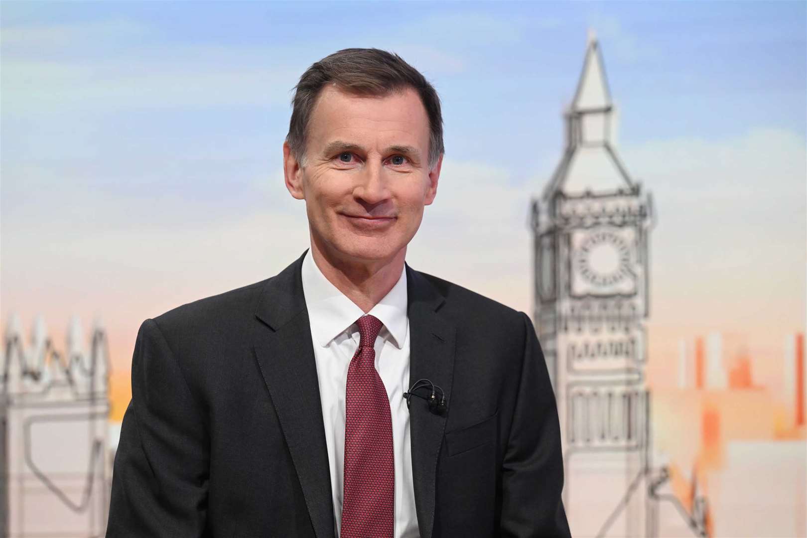Chancellor of the Exchequer Jeremy Hunt claimed domestic oil and gas is four times cleaner than imported oil and gas (Jeff Overs/BBC/PA credit)