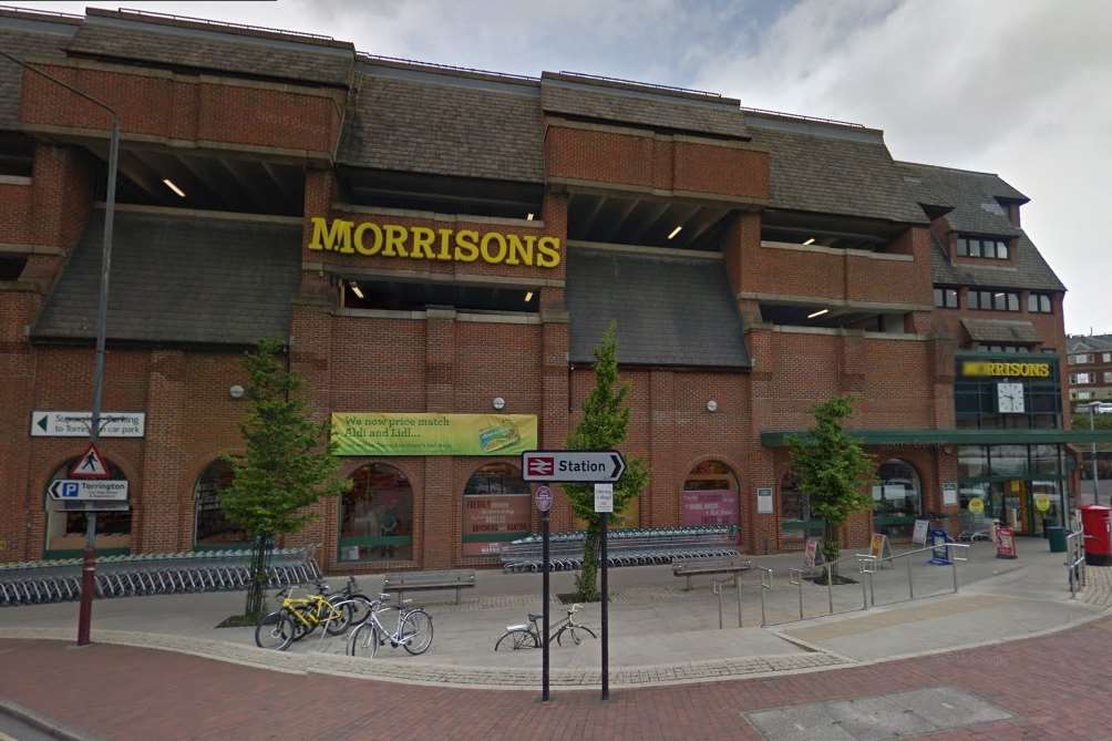 Morrisons supermarket in Vale Road