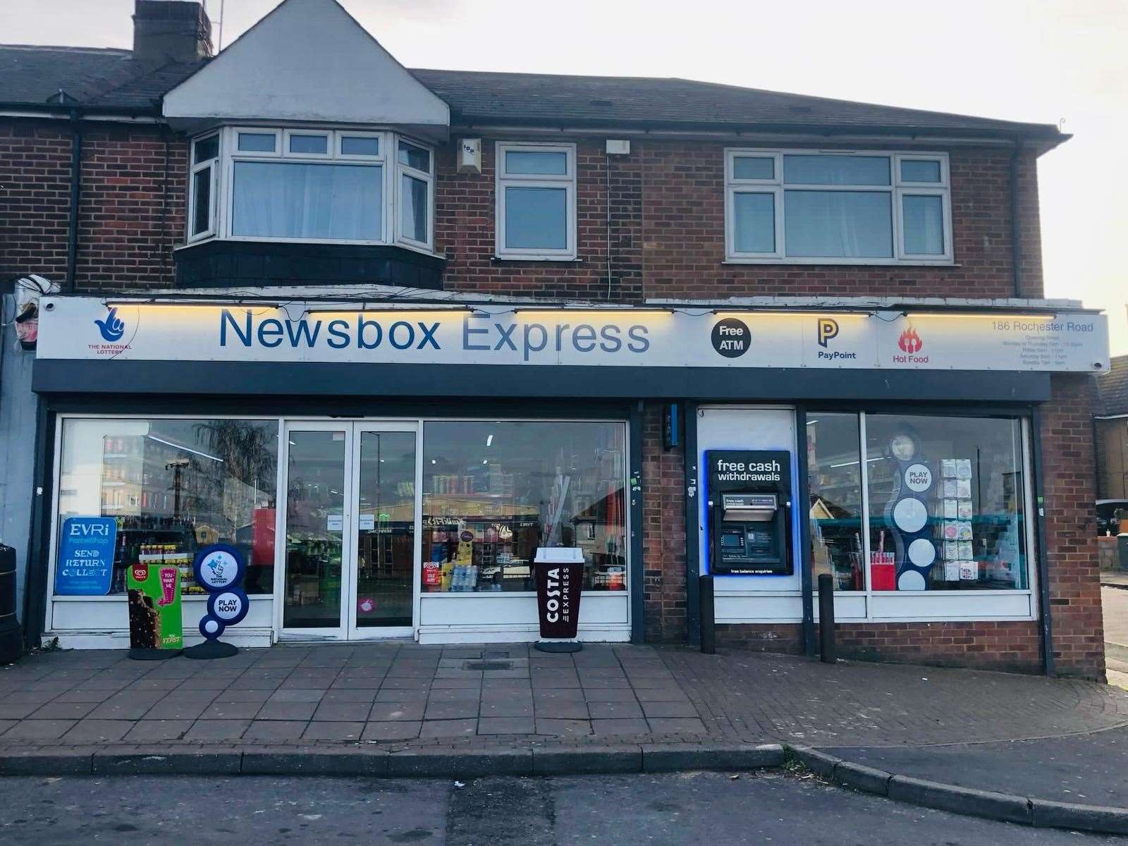 The Newsbox Express in Gravesend. Picture: Chelan Patel