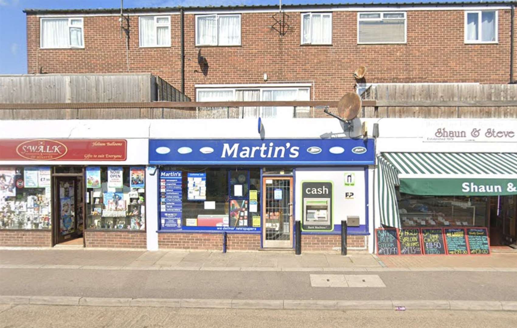 A suspected burglar has been charged days after a newsagents in Minster was broken into. Picture: Google Maps