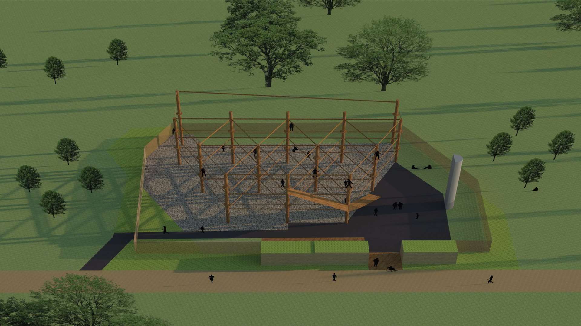 Mote Park will undergo a £4.3million makeover, bringing a high ropes course, adventure golf course and improved facilities.